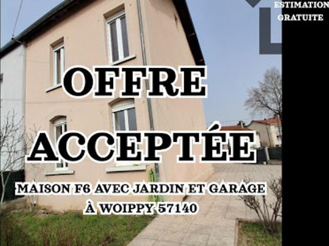 Vente Maison 6 pièces 115 m2 Woippy