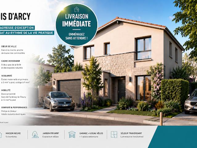 Vente Maison 6 pièces 111 m2 Bois d'Arcy