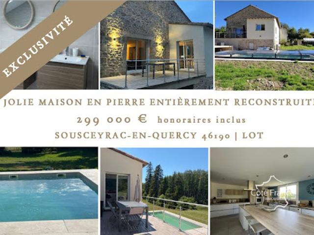 Vente Maison 6 pièces 126.8 m2 Sousceyrac