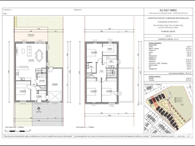 Vente Maison 6 pièces 135 m2 Argancy