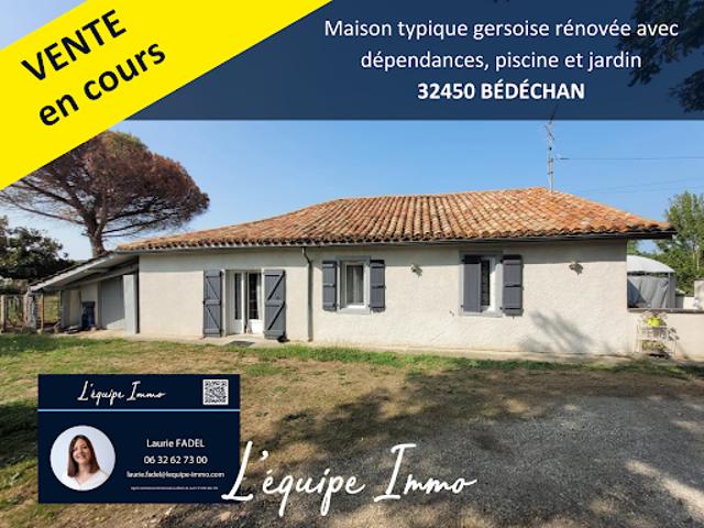 Vente Maison 6 pièces 146 m2 Gimont