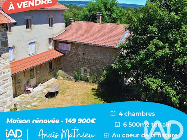 Vente Maison 6 pièces 143 m2 Saint Germain l'Herm