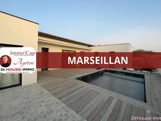 Vente Maison 6 pièces 153 m2 Marseillan