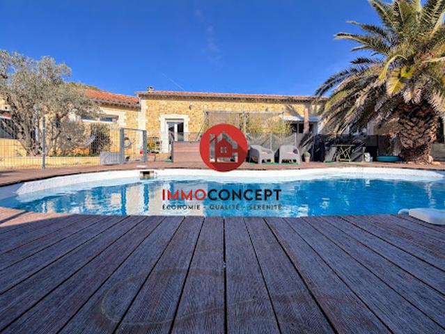 Vente Maison 6 pièces 162 m2 Laudun l'Ardoise