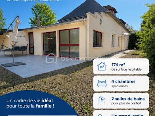 Vente Maison 6 pièces 174 m2 Lavardin