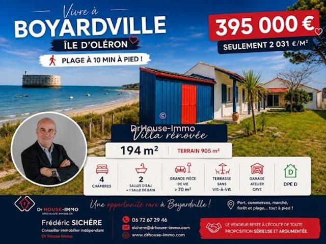 Vente Maison 6 pièces 194.5 m2 Saint Georges d'Oléron