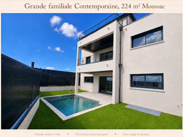 Vente Maison 6 pièces 224.32 m2 Moussac