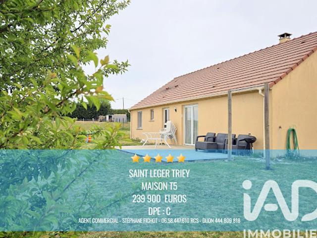 Vente Maison 6 pièces 95 m2 Saint Léger Triey