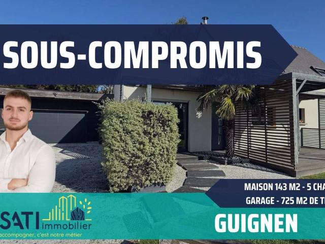 Vente maison 6 pièces Guignen 35