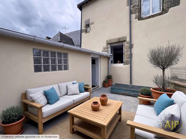 Vente maison 6 pièces Josselin 56
