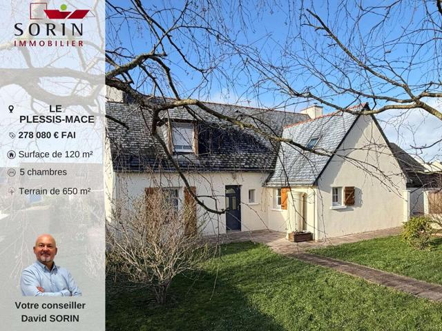 Vente maison 6 pièces Longuenée en Anjou 49