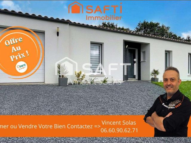 Vente maison 6 pièces Les Achards 85