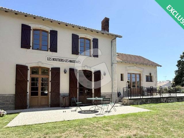 Vente maison 6 pièces Moutiers les Mauxfaits 85