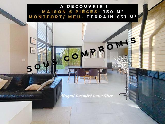 Vente maison 6 pièces Montfort sur Meu 35