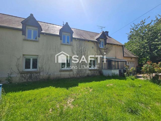 Vente maison 6 pièces Ménéac 56