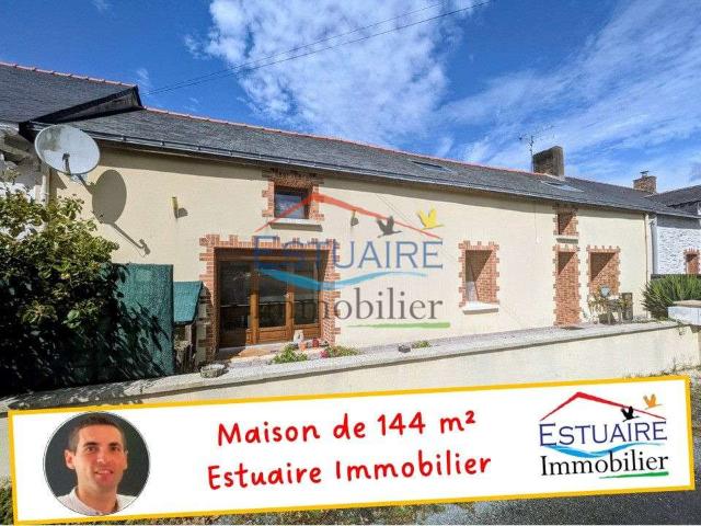 Vente maison 6 pièces Saffré 44