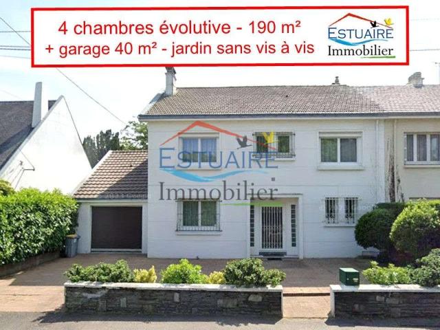 Vente maison 6 pièces Saint Herblain 44