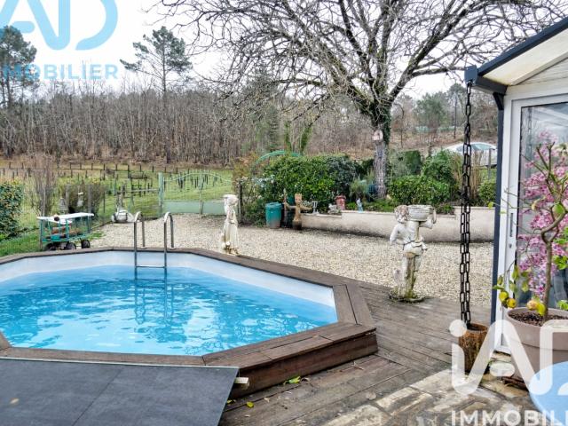 Vente maison 6 pièces Siorac de Ribérac 24