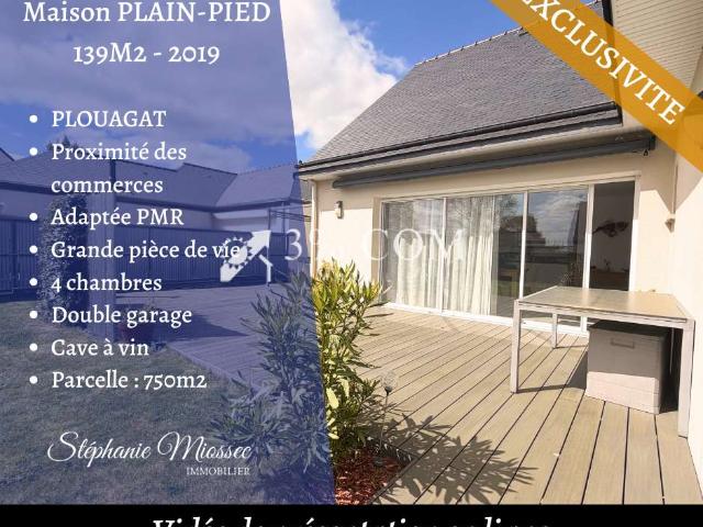 Vente maison 6 pièces Plouagat 22