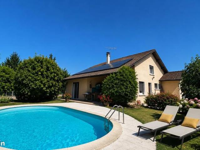 Vente | Maison | 6p | 3ch + combles| 126 m² | Saint Romain de Jalionas | Terrasse