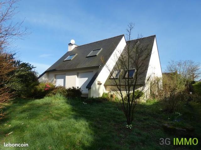 Vente | Maison | 6p | 2ch | 84 m² | Saint Nicolas du Pélem | Terrasse · Jardin