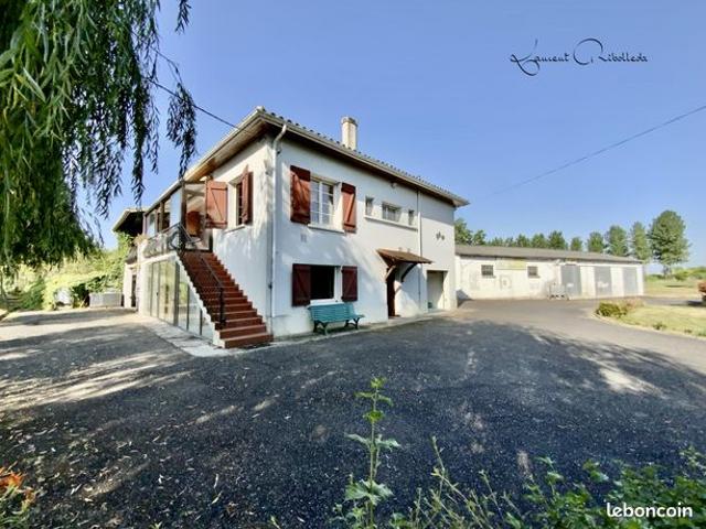 Vente | Maison | 6p | 5ch | 181.75 m² | Calignac | Expo Sud Est | Terrasse · Balcon