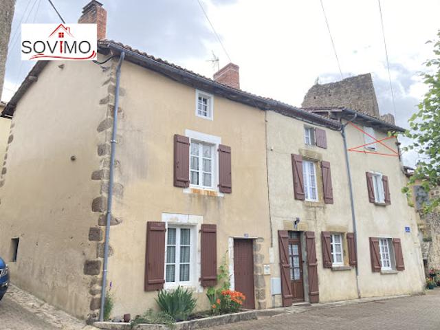 Vente Maison 8 pièces 125 m2 Confolens