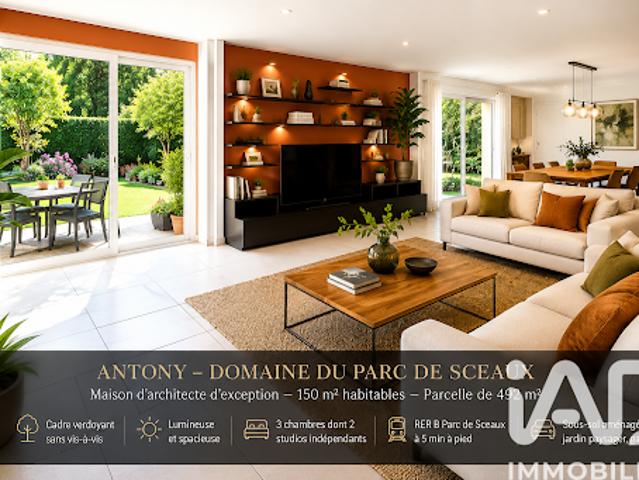 Vente Maison 8 pièces 145 m2 Antony