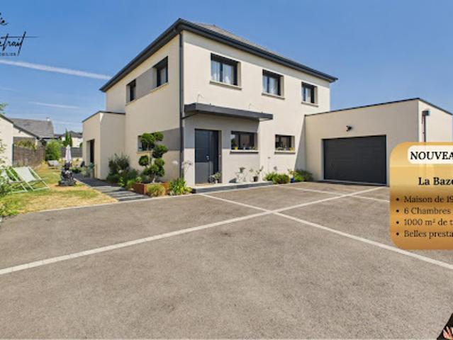 Vente Maison 8 pièces 191 m2 La Bazoge