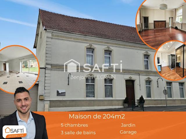 Vente Maison 8 pièces 204 m2 Haspres