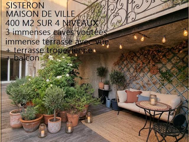 Vente Maison 8 pièces 400 m2 Sisteron