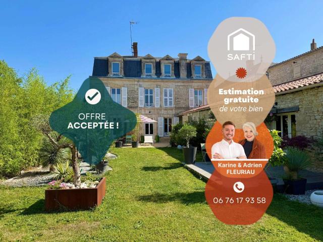 Vente maison 8 pièces Fontenay le Comte 85