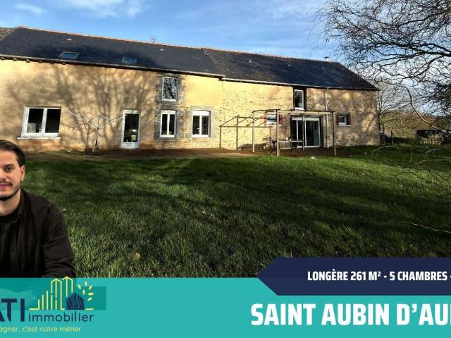 Vente maison 8 pièces Saint Aubin d'Aubigné 35