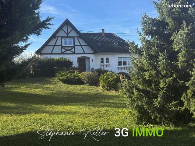 Vente | Maison | 8p | 5ch | 266.3 m² | Sélestat | Expo Sud | Terrasse · Jardin · Piscine