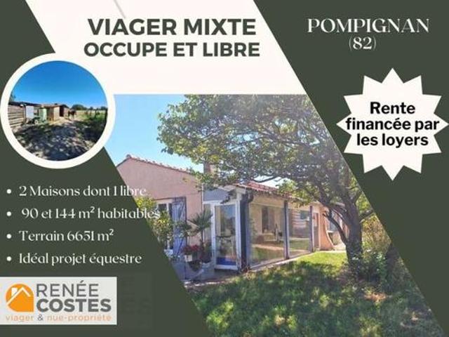 Vente Maison 9 pièces 238 m2 Pompignan
