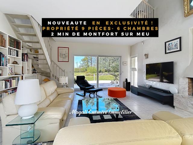 Vente Maison 9 pièces 299 m2 Montfort sur Meu