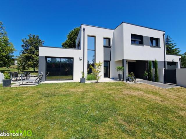 Vente | Maison contemporaine | 6p | 5ch | 142 m² | Pleumeleuc | Expo Sud Ouest | Terrasse · Jardin
