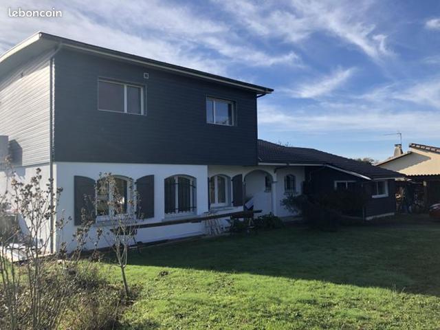 Vente | Maison contemporaine | 6p | 5ch | 233 m² | Saint Sever | Expo Sud | Terrasse · Balcon · Jardin · Piscine