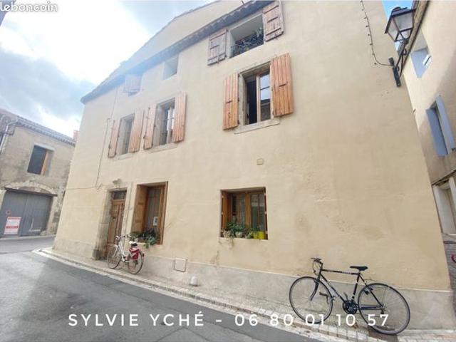Vente | Maison ancienne | 6p | 4ch | 160 m² | Peyriac de Mer | Expo Nord