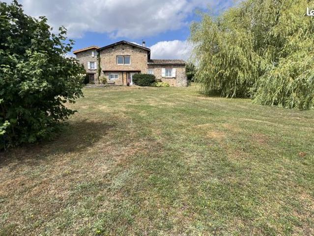 Vente | Maison ancienne | 9p | 6ch | 316 m² | Chavanay | Expo Sud Est | Terrasse · Jardin