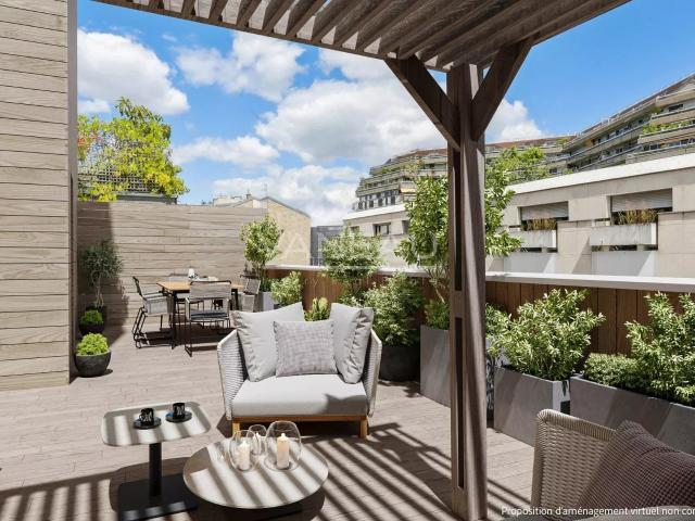 Vente Maison Architecte 275m² Paris 15e avec ascenseur et rooftop 60m²