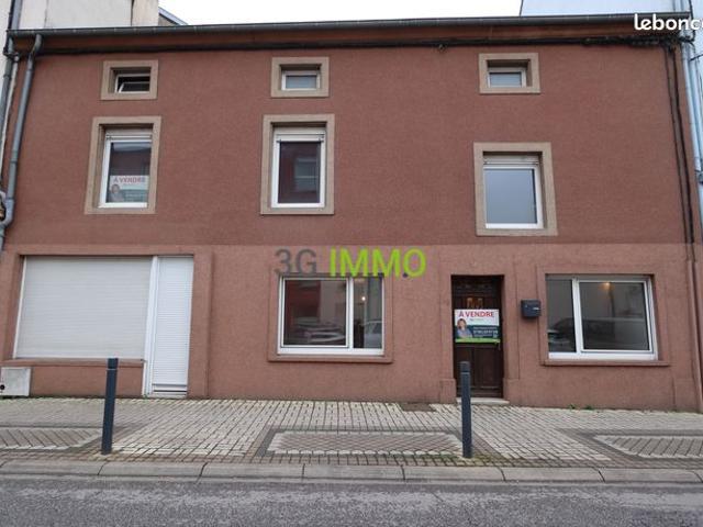 Vente | Maison au centre Moyeuvre Grande | 6p | 4ch | 175 m² | Terrasse · Jardin possibilité garages