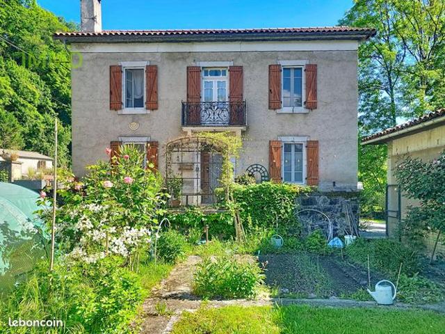 Vente | Maison avec dépendance | 4p | 111 m² | Créchets | Expo Sud | Terrasse · Balcon · Jardin