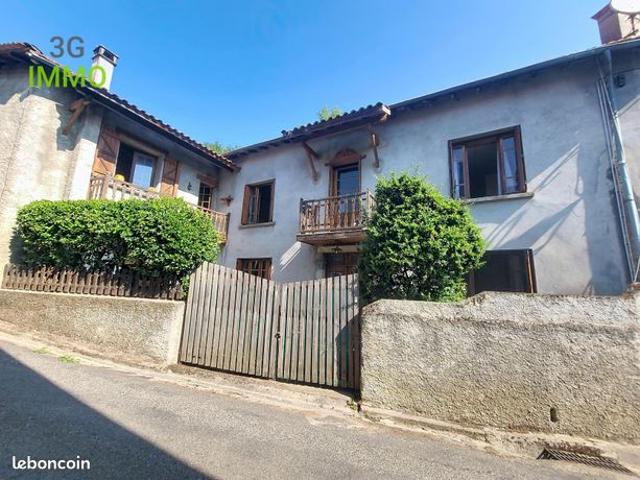 Vente | Maison avec dépendance | 5p | 3ch | 112 m² | Aveux | Expo Sud Est | Terrasse · Balcon · Jardin