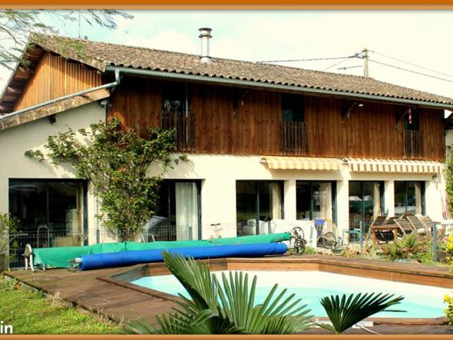 Vente | Maison avec dépendance | 5p | 4ch | 209 m² | Belin Béliet | Terrasse · Jardin · Piscine