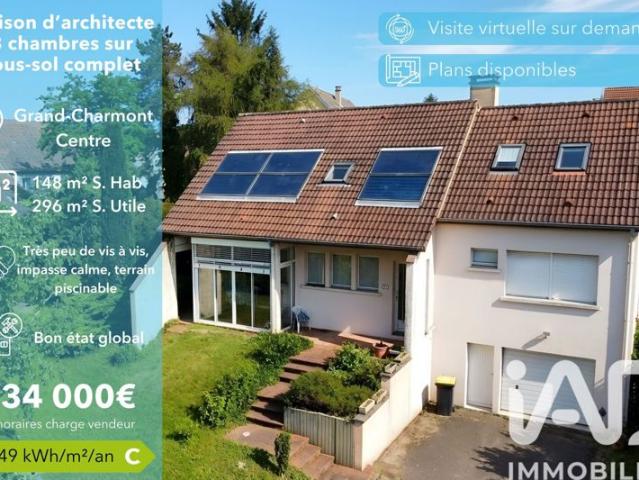Vente Maison d'architecte 6 pièces