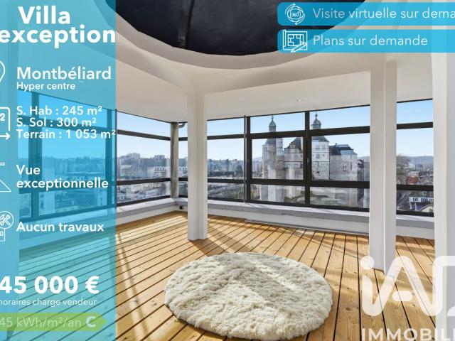 Vente Maison d'architecte 8 pièces