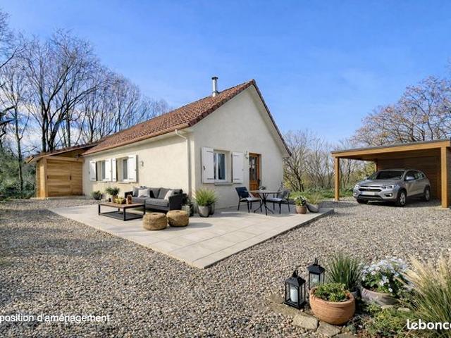Vente | Maison de plain pied | 4p | 3ch | 100 m² | Parbayse | Terrasse