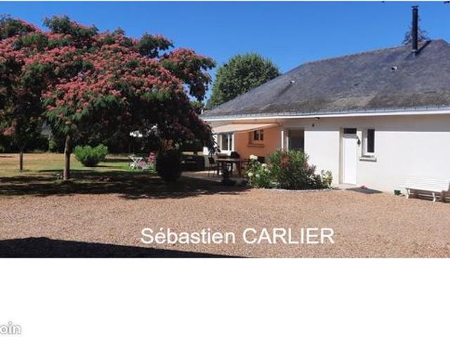 Vente | Maison de plain pied | 5p | 3ch | 108.52 m² | Morannes sur Sarthe Daumeray | Terrasse