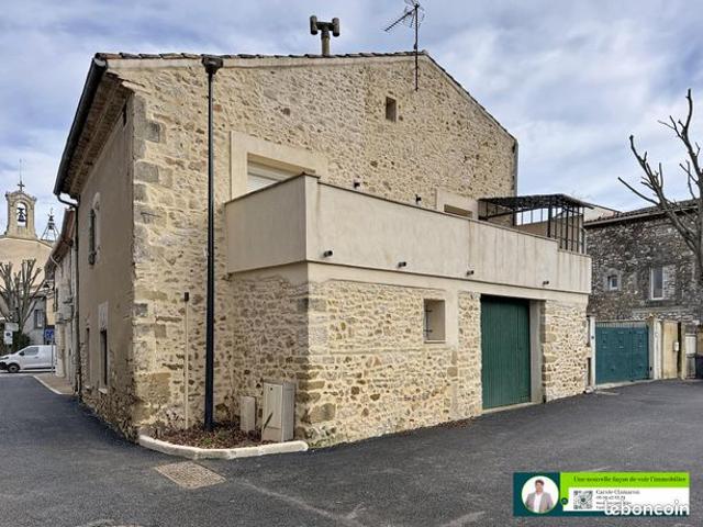 Vente | Maison de village | 5p | 4ch | 155 m² | Saint Mamert du Gard | Expo Sud Ouest | Terrasse